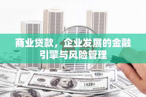 鹤岗商业贷款，企业发展的金融引擎与风险管理