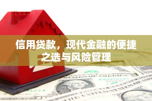 鹤岗信用贷款，现代金融的便捷之选与风险管理