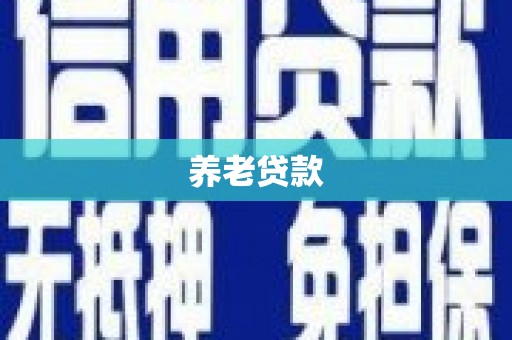 鹤岗养老贷款