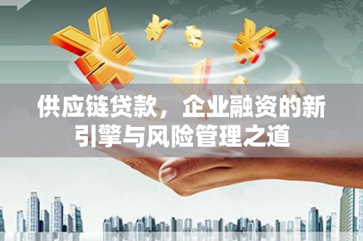 鹤岗供应链贷款，企业融资的新引擎与风险管理之道