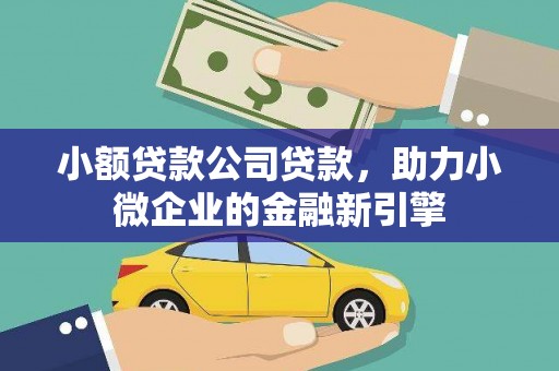 鹤岗小额贷款公司贷款，助力小微企业的金融新引擎