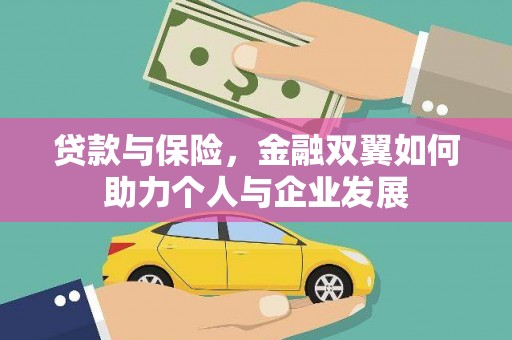 鹤岗贷款与保险，金融双翼如何助力个人与企业发展