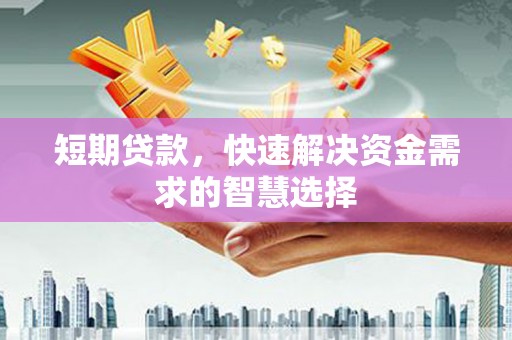 鹤岗短期贷款，快速解决资金需求的智慧选择