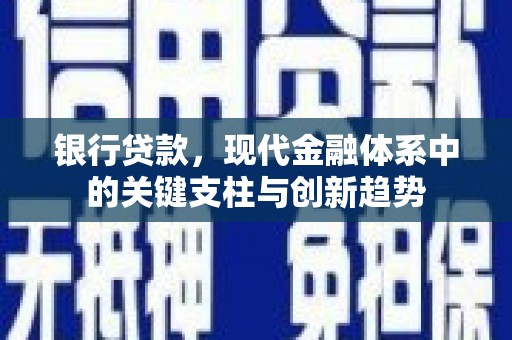 鹤岗银行贷款，现代金融体系中的关键支柱与创新趋势