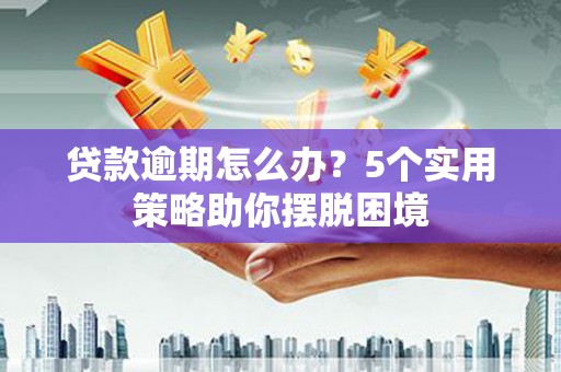 鹤岗贷款逾期怎么办？5个实用策略助你摆脱困境