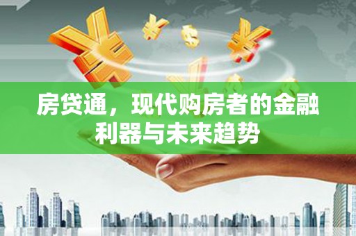 鹤岗房贷通，现代购房者的金融利器与未来趋势