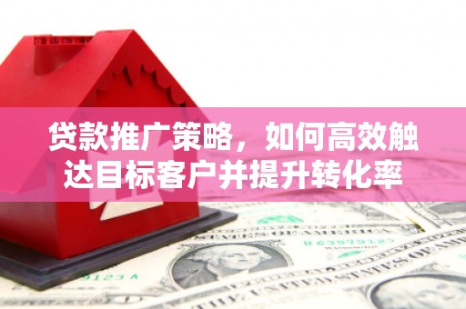 鹤岗贷款推广策略，如何高效触达目标客户并提升转化率