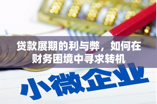 鹤岗贷款展期的利与弊，如何在财务困境中寻求转机