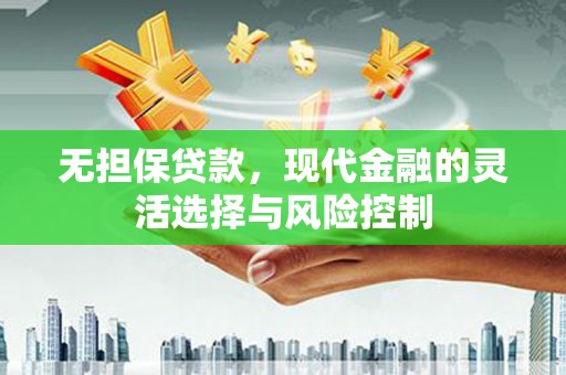 鹤岗无担保贷款，现代金融的灵活选择与风险控制