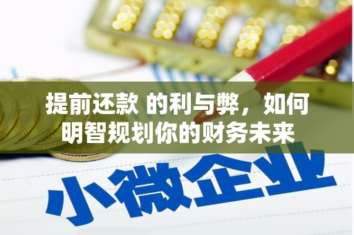 鹤岗提前还款 的利与弊，如何明智规划你的财务未来