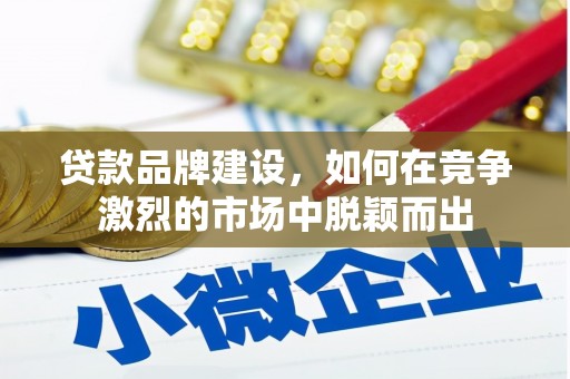 鹤岗贷款品牌建设，如何在竞争激烈的市场中脱颖而出