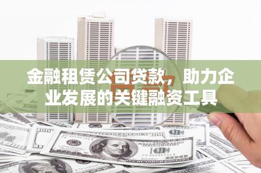 鹤岗金融租赁公司贷款，助力企业发展的关键融资工具