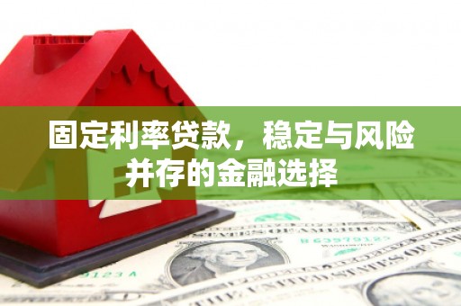 鹤岗固定利率贷款，稳定与风险并存的金融选择