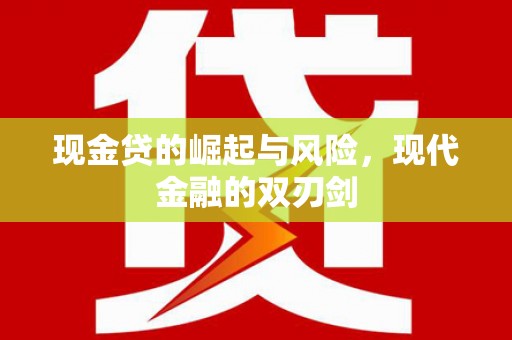 鹤岗现金贷的崛起与风险，现代金融的双刃剑