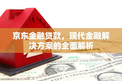 鹤岗京东金融贷款，现代金融解决方案的全面解析