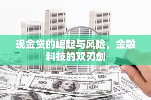 鹤岗现金贷的崛起与风险，金融科技的双刃剑