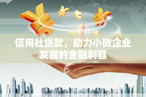 鹤岗信用社贷款，助力小微企业发展的金融利器