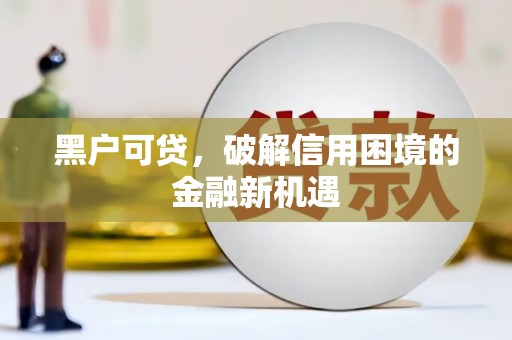 鹤岗黑户可贷，破解信用困境的金融新机遇