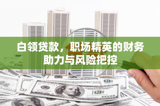 鹤岗白领贷款，职场精英的财务助力与风险把控