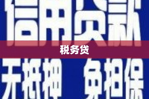 鹤岗税务贷